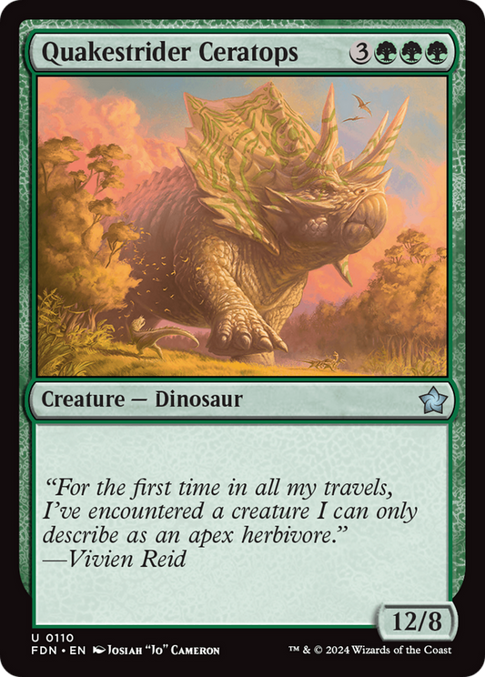 Quakestrider Ceratops (110)