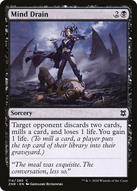 Mind Drain [Zendikar Rising] Foil
