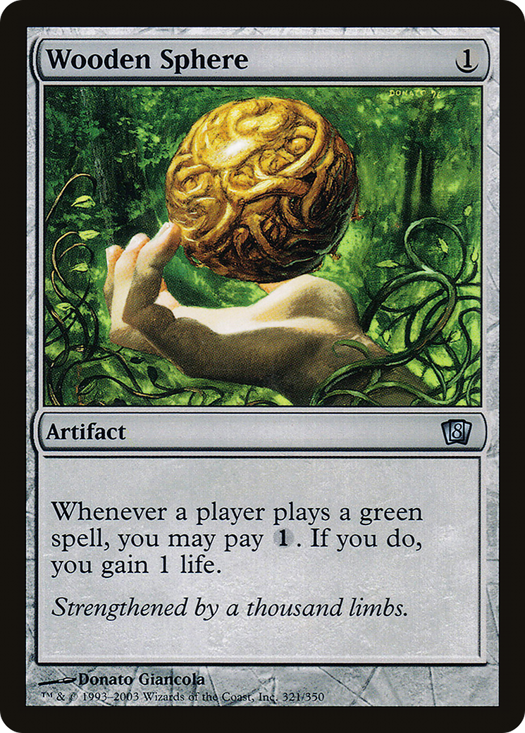 Wooden Sphere (321) - Eighth Edition