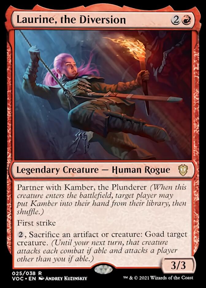 Laurine, the Diversion [Innistrad: Crimson Vow Commander] | Silver Goblin