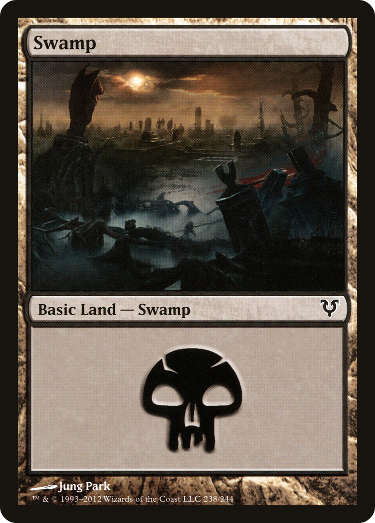 Swamp (238) [Avacyn Restored] Foil