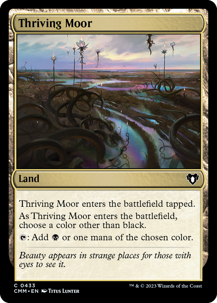 Thriving Moor [Commander Masters] | Silver Goblin