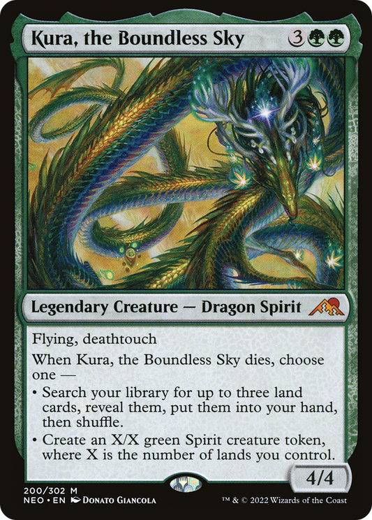 Kura, the Boundless Sky [Kamigawa: Neon Dynasty] Foil