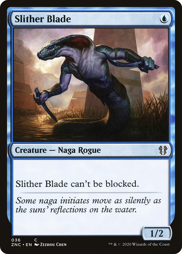 Slither Blade [Zendikar Rising Commander] | Silver Goblin