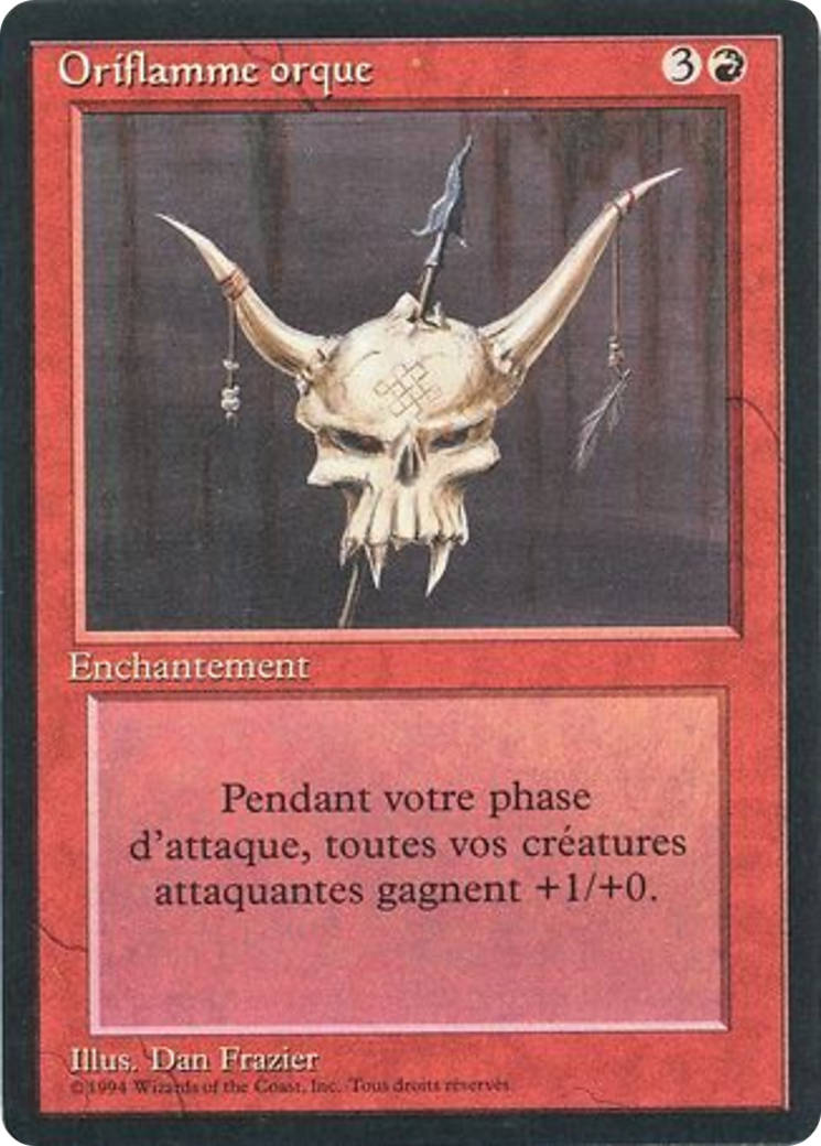 Orcish Oriflamme [Foreign Black Border]