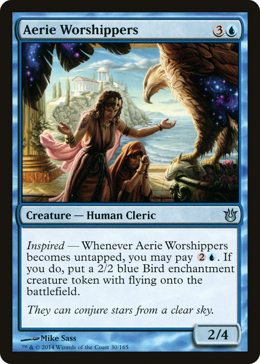 Aerie Worshippers [Born of the Gods] Foil