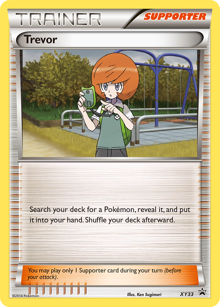 Trevor (XY33) [XY: Black Star Promos] | Silver Goblin