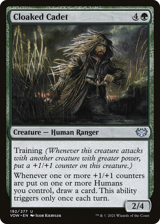 Cloaked Cadet [Innistrad: Crimson Vow] Foil