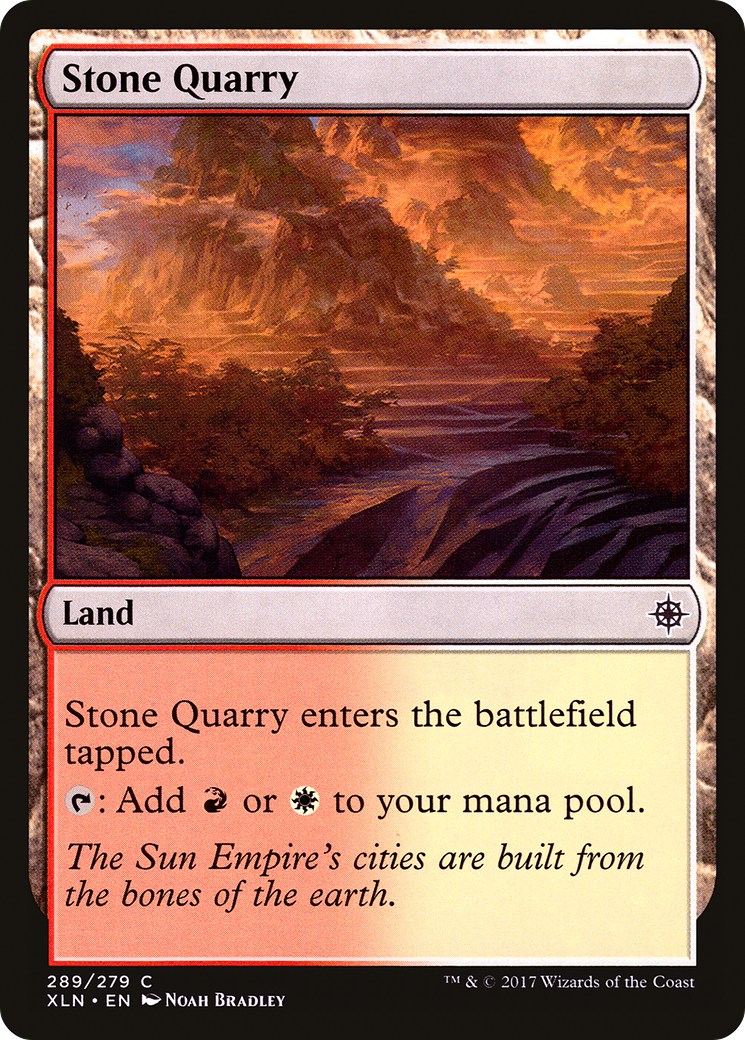 Stone Quarry (289) Foil - Ixalan