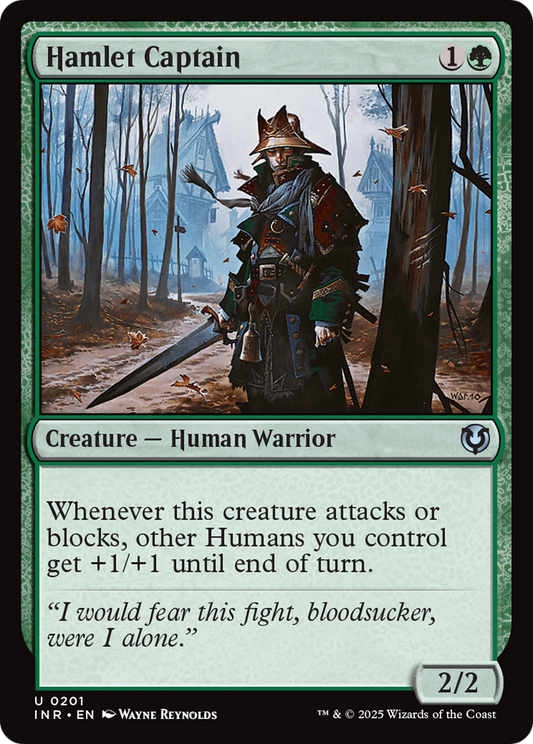 Hamlet Captain Foil (201) - Innistrad Remastered