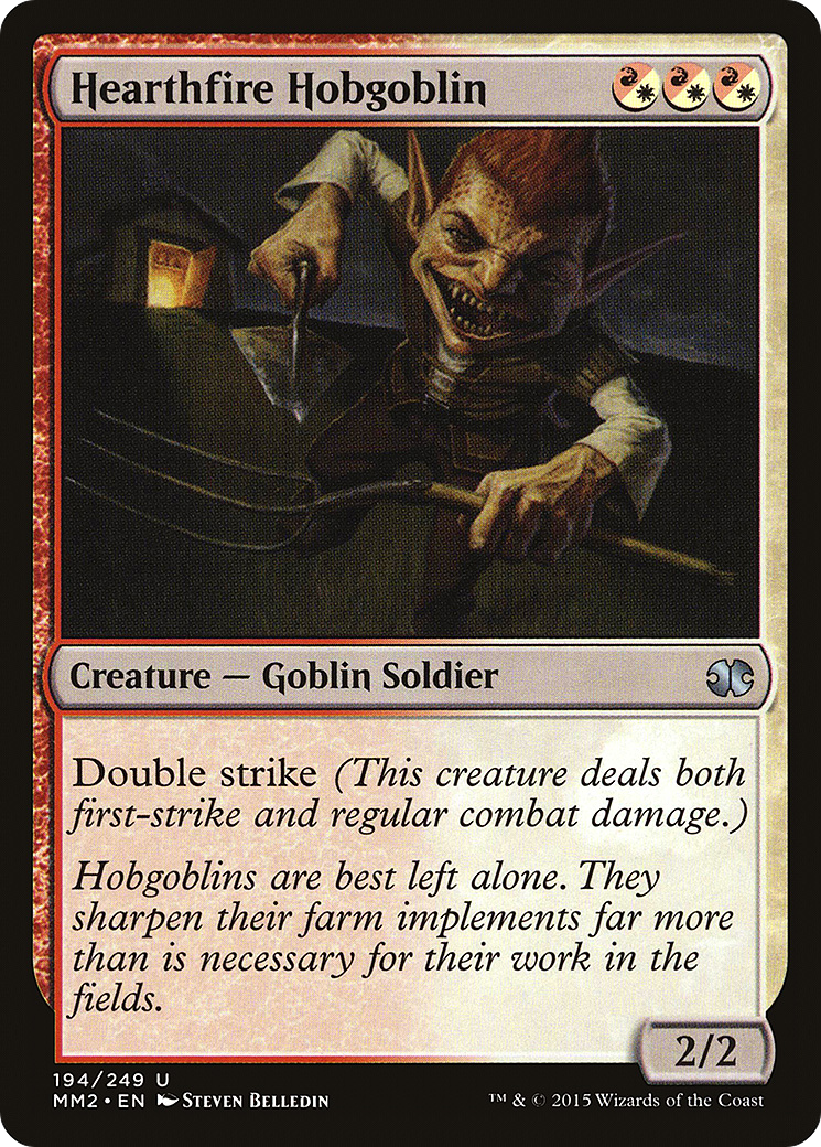 Hearthfire Hobgoblin [Modern Masters 2015] Foil