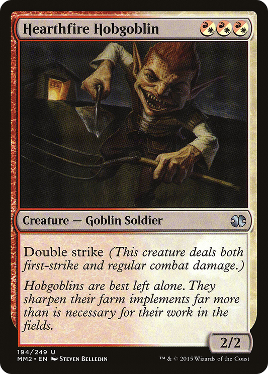 Hearthfire Hobgoblin [Modern Masters 2015] Foil