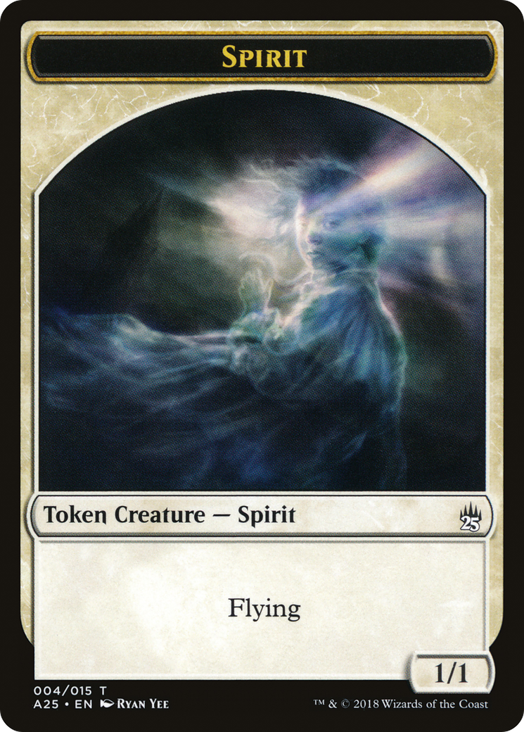 Spirit Token (004) - Masters 25 Tokens
