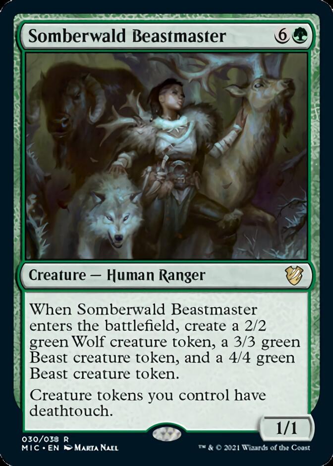 Somberwald Beastmaster [Innistrad: Midnight Hunt Commander] | Silver Goblin