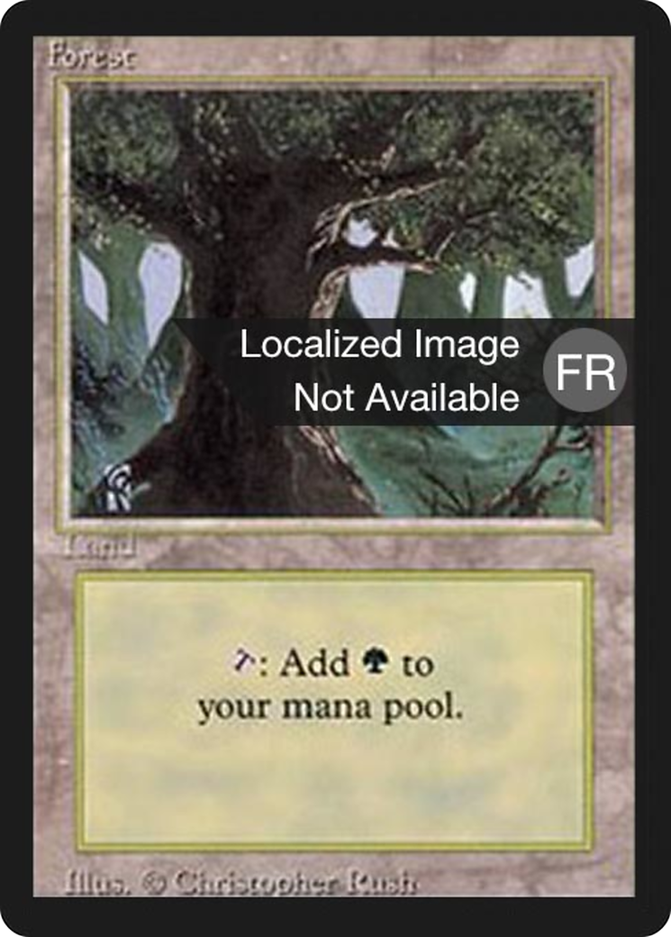 Forest (A) [Foreign Black Border] | Silver Goblin