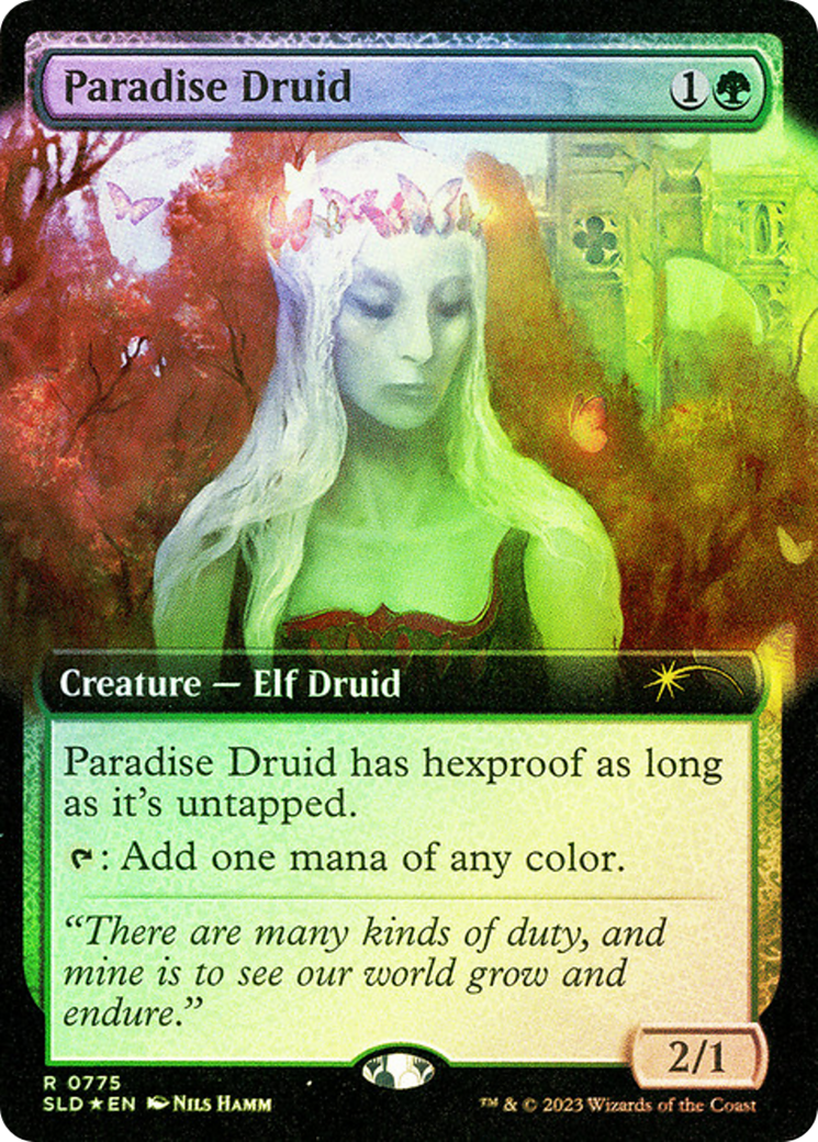 Paradise Druid (Extended Art) [Secret Lair Drop Series] | Silver Goblin