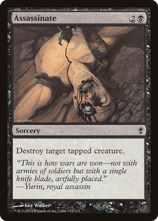Assassinate [Conspiracy] Foil
