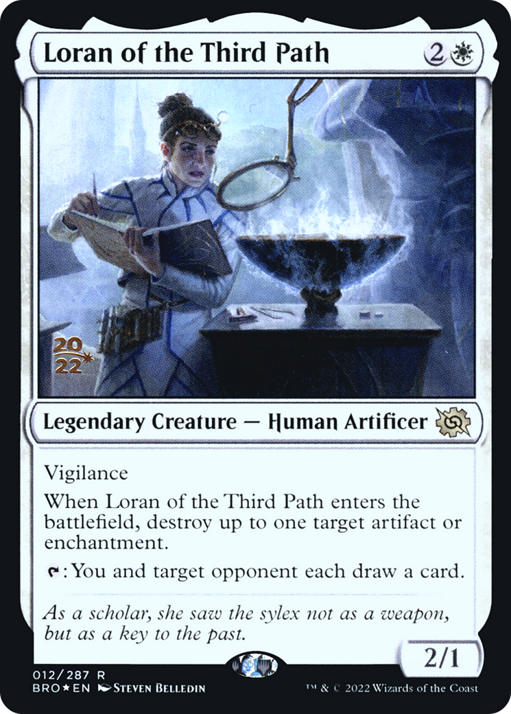 Loran of the Third Path [The Brothers' War Prerelease Promos] | Silver Goblin