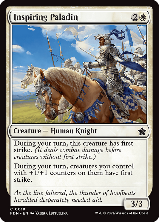 Inspiring Paladin [Foundations] Foil