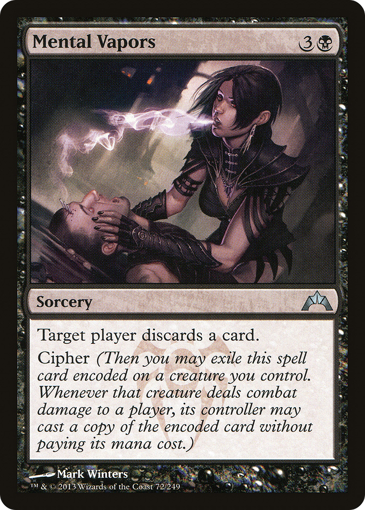 Mental Vapors (072) Foil - Gatecrash