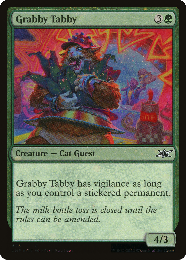 Grabby Tabby (Galaxy Foil) [Unfinity]