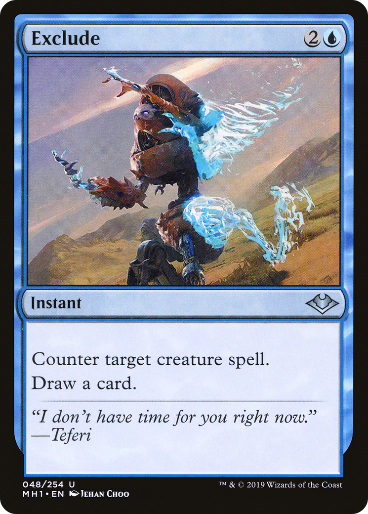 Exclude [Modern Horizons] Foil