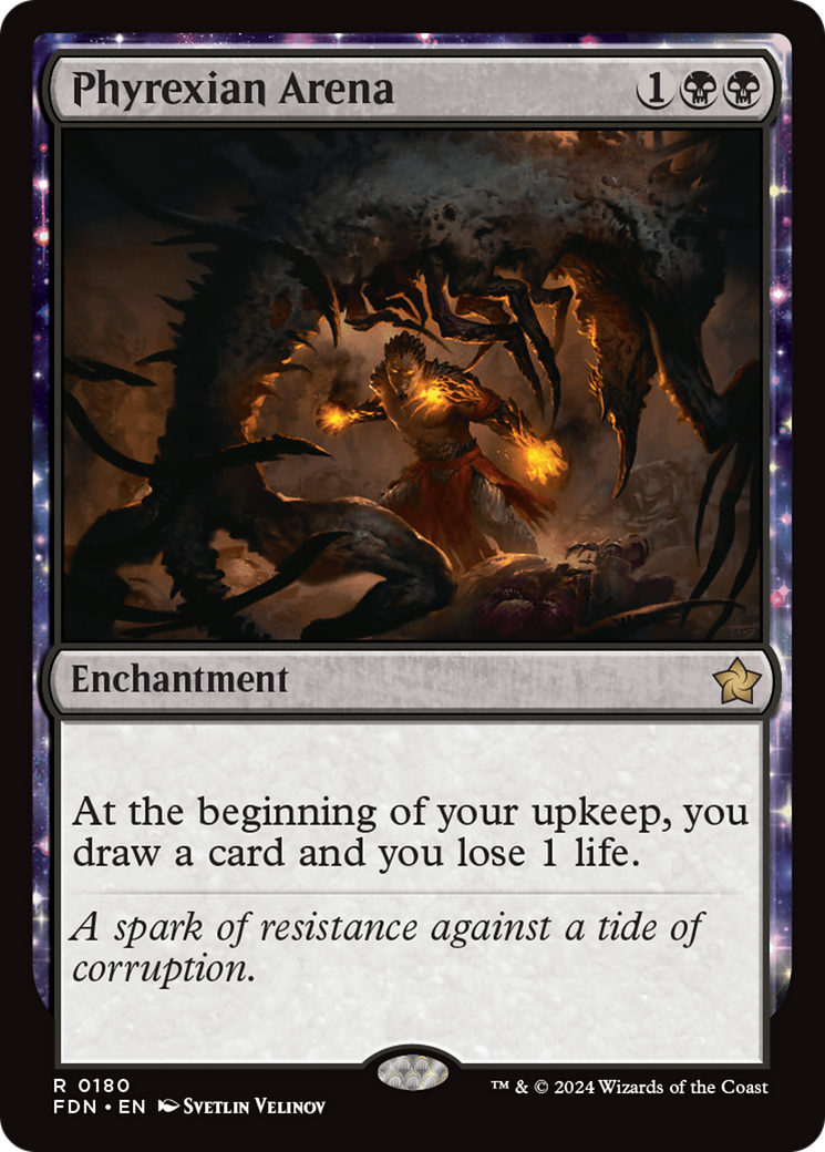 Phyrexian Arena [Foundations] Foil