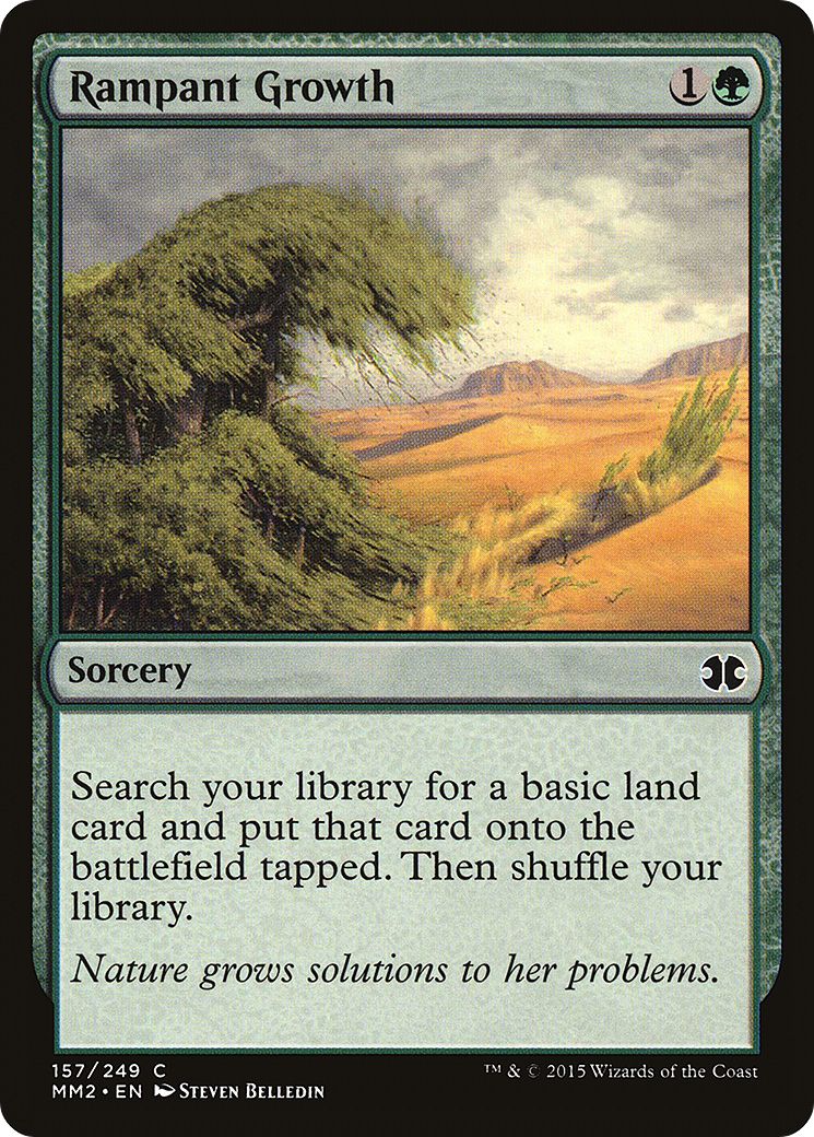 Rampant Growth [Modern Masters 2015] Foil