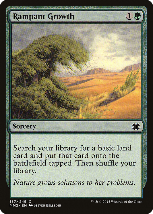Rampant Growth [Modern Masters 2015] Foil
