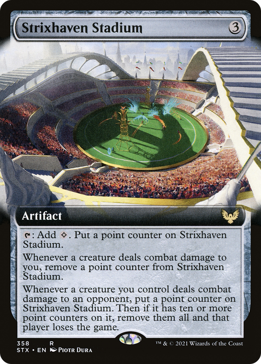 Strixhaven Stadium (Extended Art) [Strixhaven: School of Mages] Foil