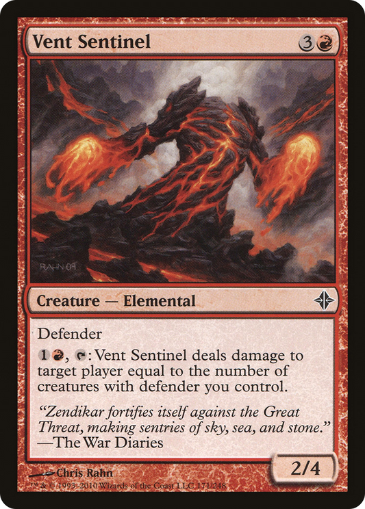 Vent Sentinel [Rise of the Eldrazi] Foil