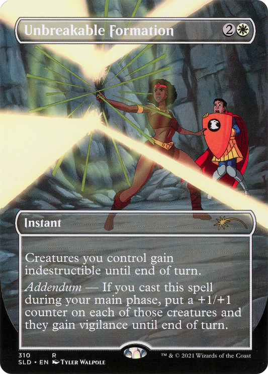 Unbreakable Formation (Borderless) [Secret Lair Drop Series] Foil