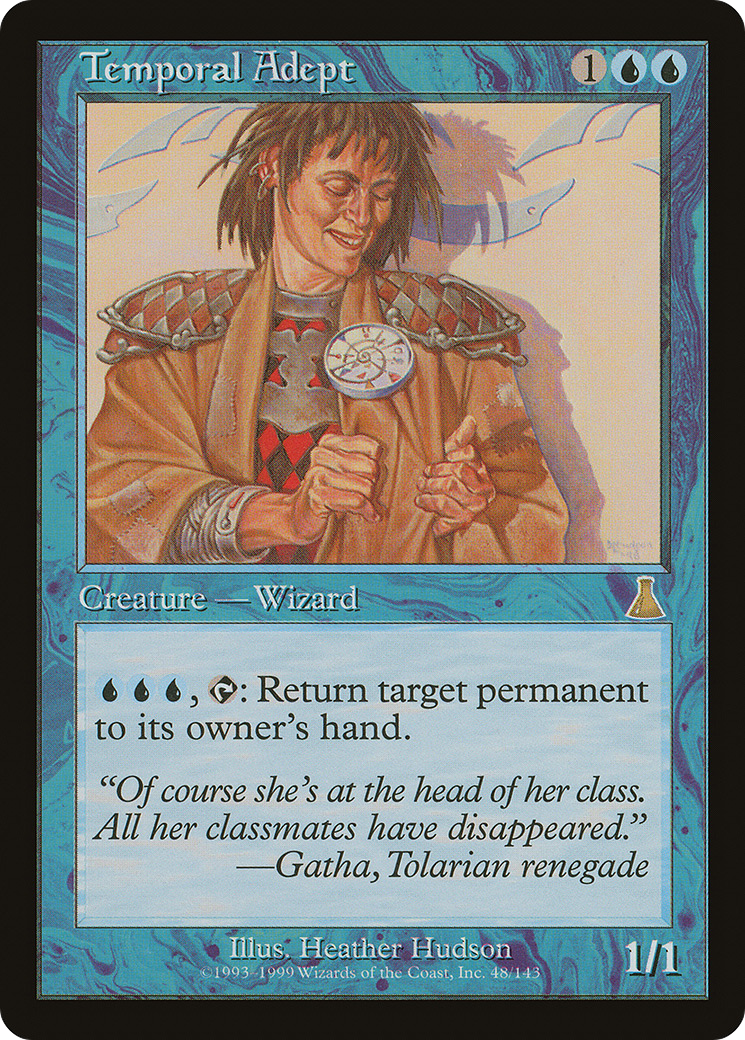 Temporal Adept [Urza's Destiny] | Silver Goblin