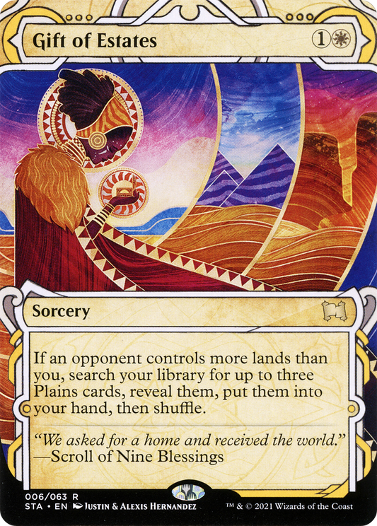 Gift of Estates [Strixhaven: School of Mages Mystical Archive] Foil