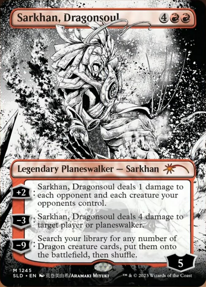 Sarkhan, Dragonsoul (Borderless) [Secret Lair Drop Series] | Silver Goblin