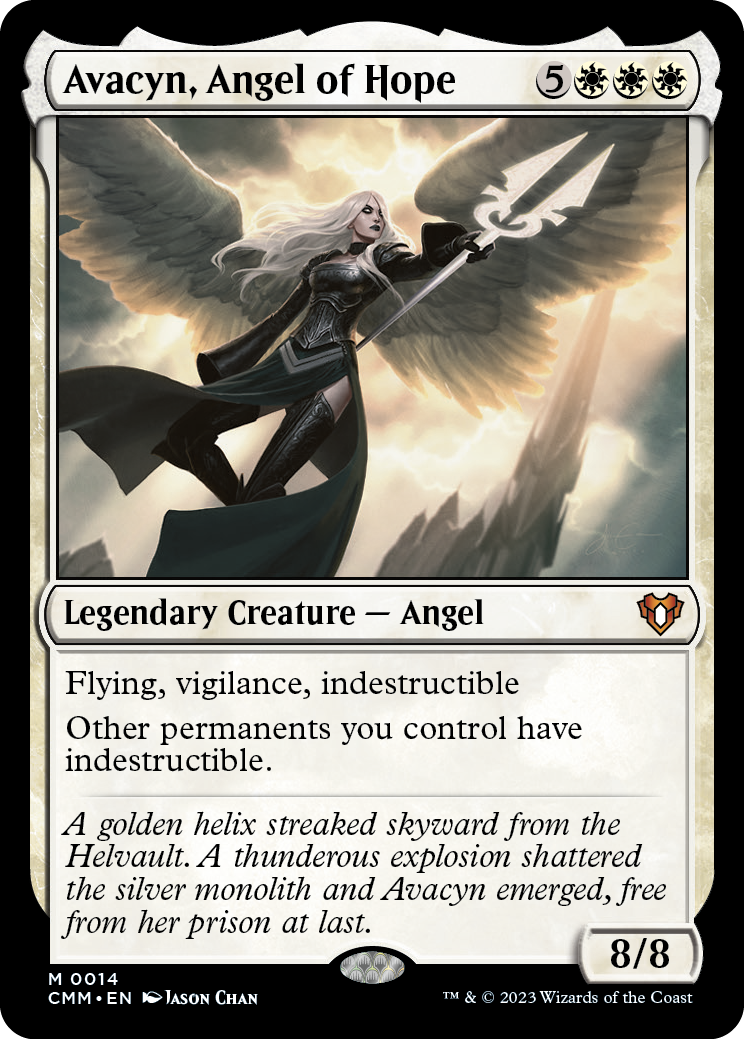 Avacyn, Angel of Hope [Commander Masters] | Silver Goblin