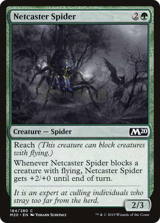 Netcaster Spider [Core Set 2020] Foil