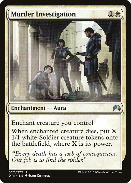 Murder Investigation [Magic Origins] Foil