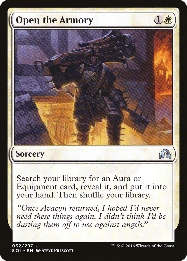 Open the Armory (032) Foil - Shadows over Innistrad