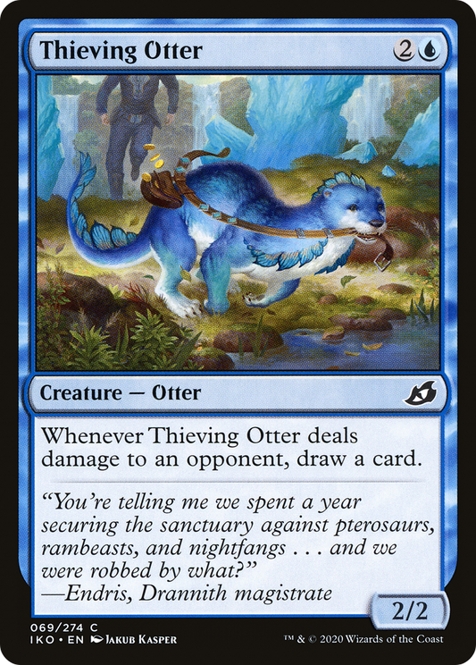 Thieving Otter [Ikoria: Lair of Behemoths] Foil