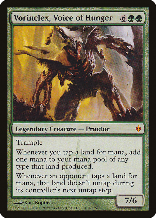 Vorinclex, Voice of Hunger [New Phyrexia] Foil