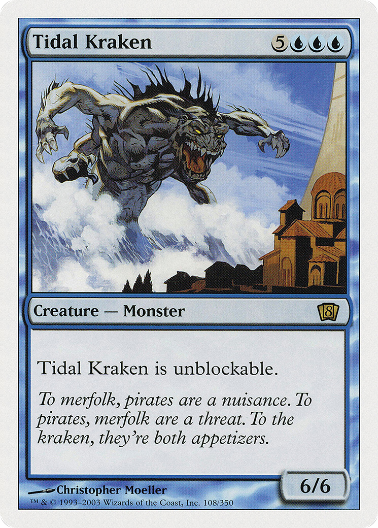 Tidal Kraken (108) - Eighth Edition