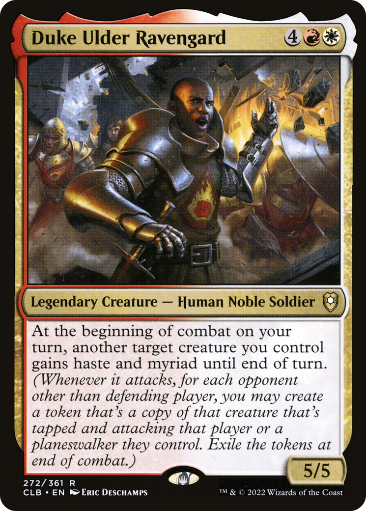 Duke Ulder Ravengard [Commander Legends: Battle for Baldur's Gate] | Silver Goblin