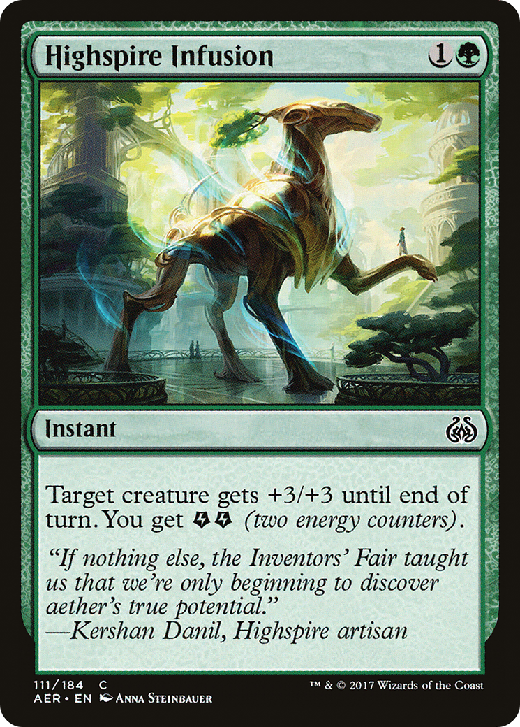 Highspire Infusion [Aether Revolt] Foil