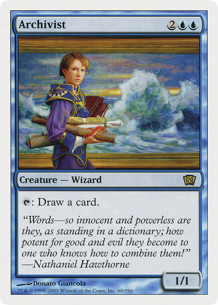 Archivist (060) Foil - Eighth Edition
