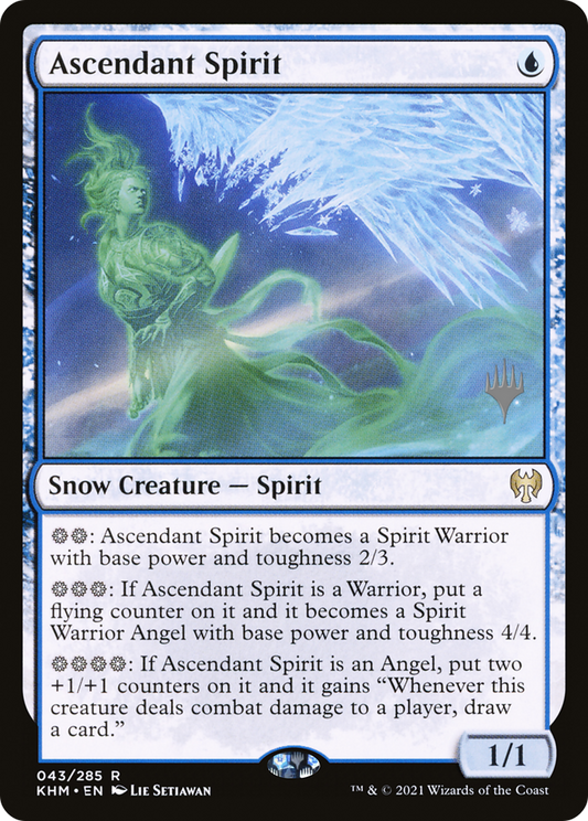 Ascendant Spirit (Promo Pack) [Kaldheim Promos]