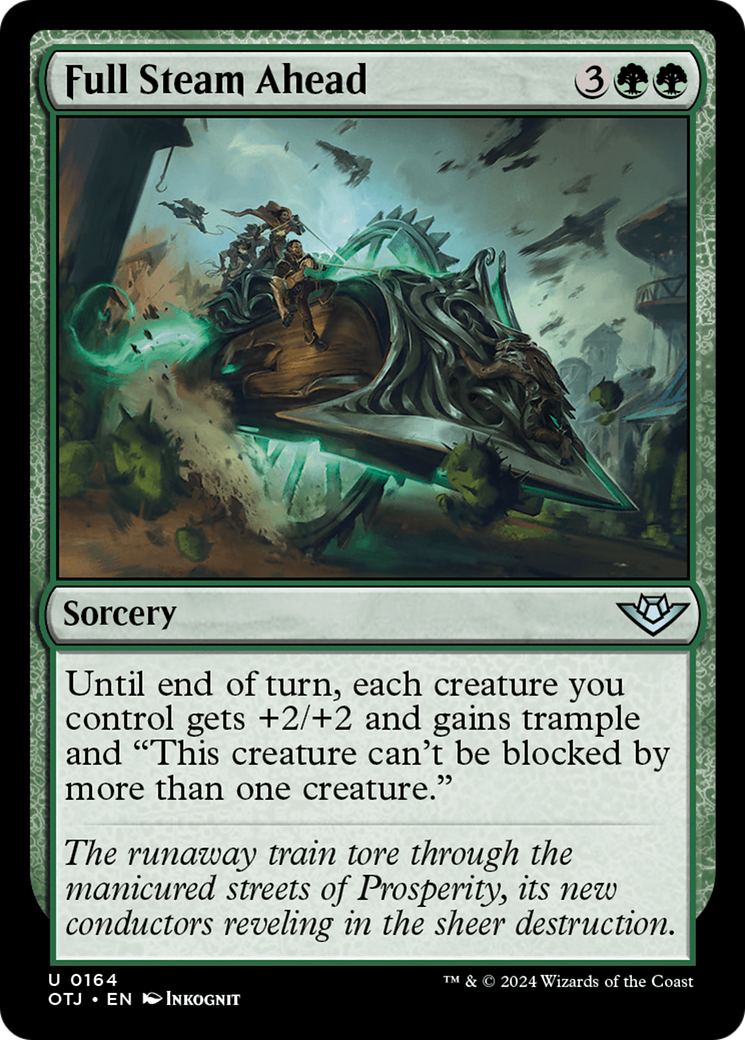 Full Steam Ahead [Outlaws of Thunder Junction] Foil
