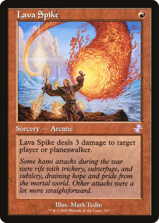 Lava Spike (Timeshifted) [Time Spiral Remastered] Foil