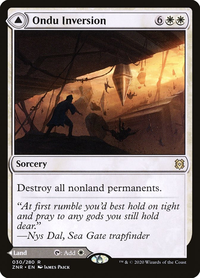 Ondu Inversion (030) Foil - Zendikar Rising