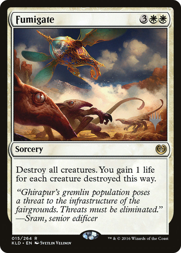 Fumigate (Promo Pack) [Kaladesh Promos] Foil